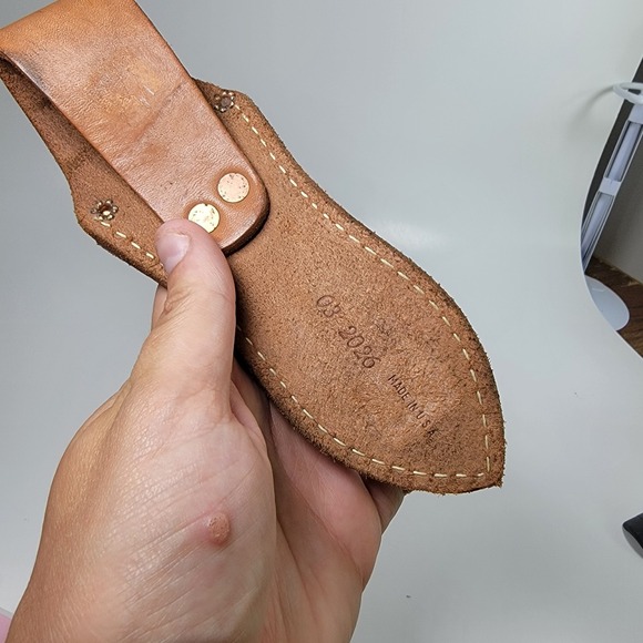 Vintage Mitchell Multi Function Fishing Pliers Leather Holster - Picture 9 of 10